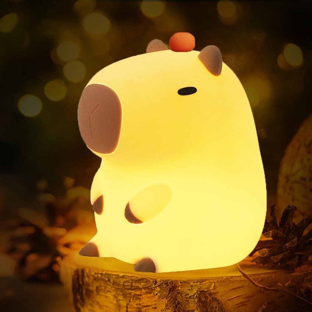 🌙 Lámpara LED Capibara