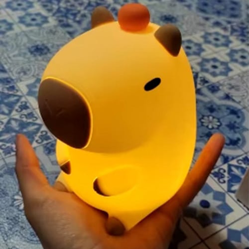 🌙 Lámpara LED Capibara